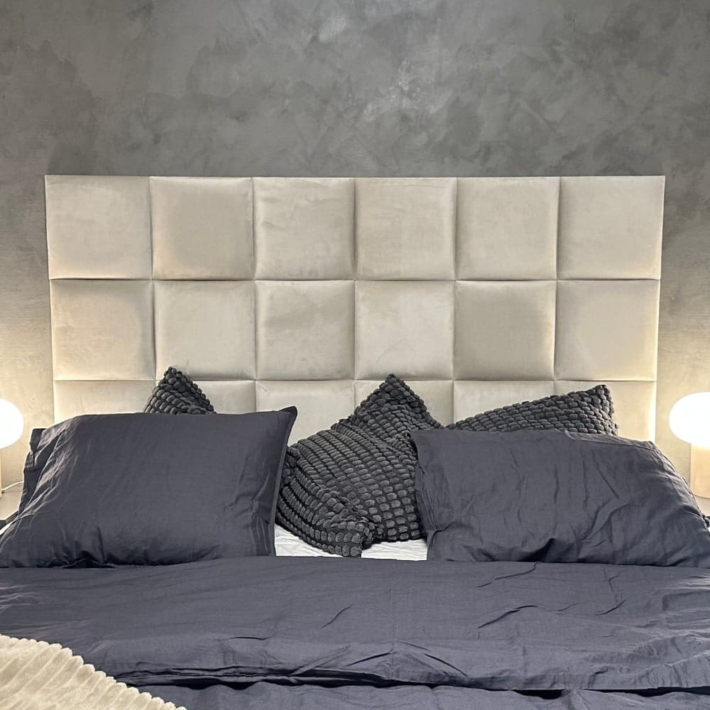 Modern velvet wall panels